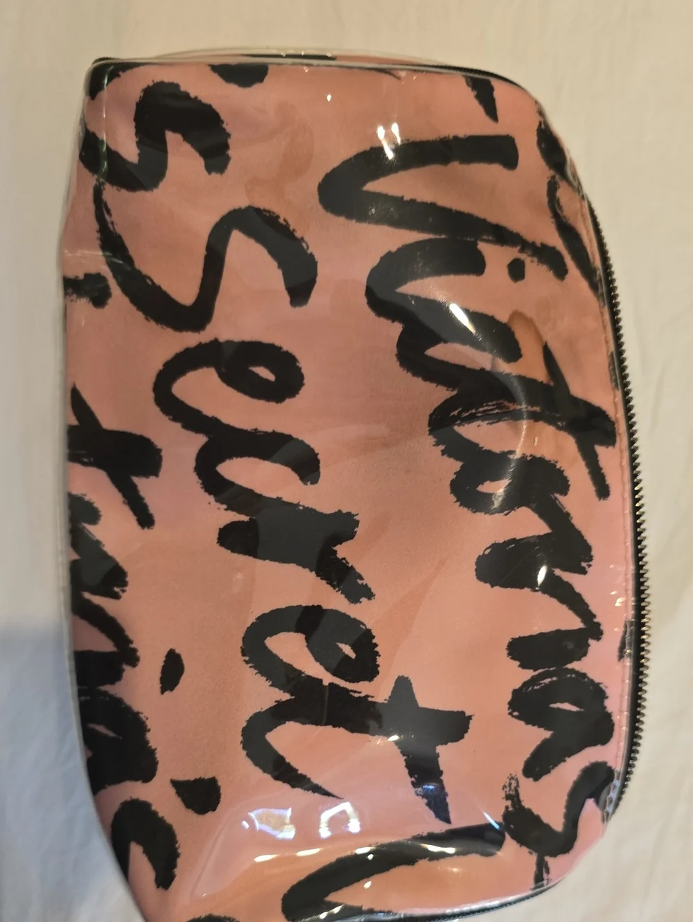 Victoria's Secret Pink Logo Cosmetic Pouch